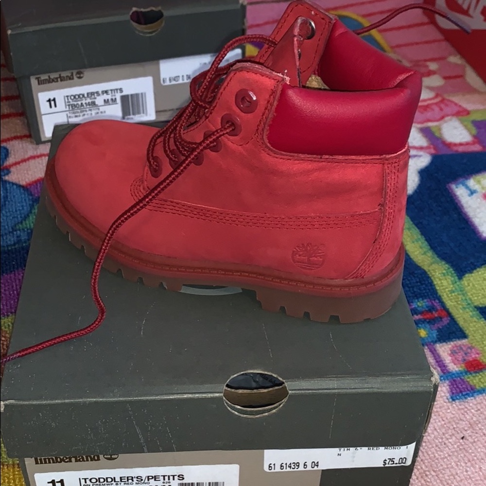 Toddler girls Timberlands